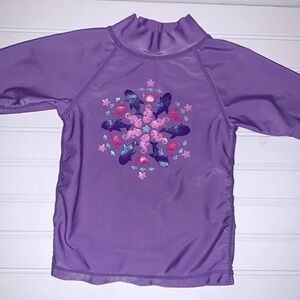 3/20🌟UV Skinz sun wear purple swim shirt size 4T